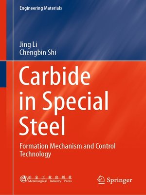 cover image of Carbide in Special Steel